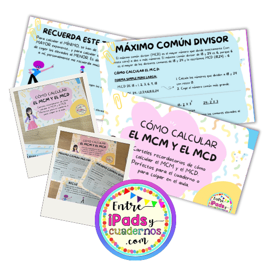 024.3. MCD y MCM Carteles y Truco