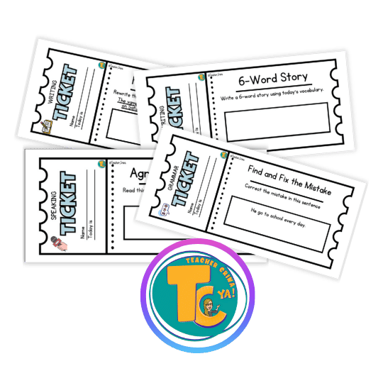 036.1. Pack Exit tickets para evaluar