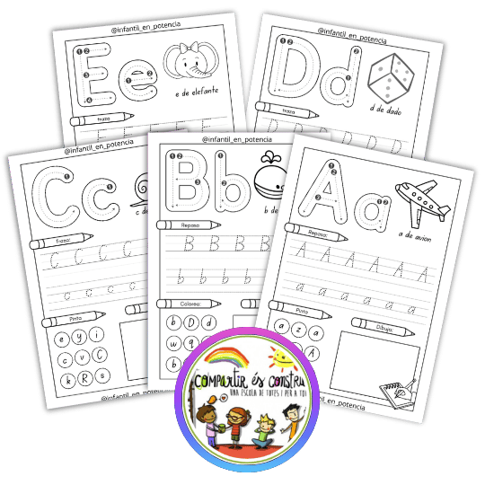 053.2. Pack abecedario - Iniciación a la lectoescritura