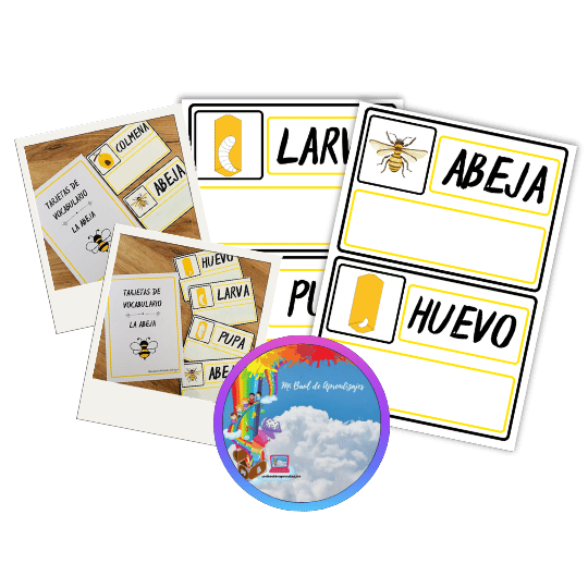 057.5. Tarjetas vocabulario abejas