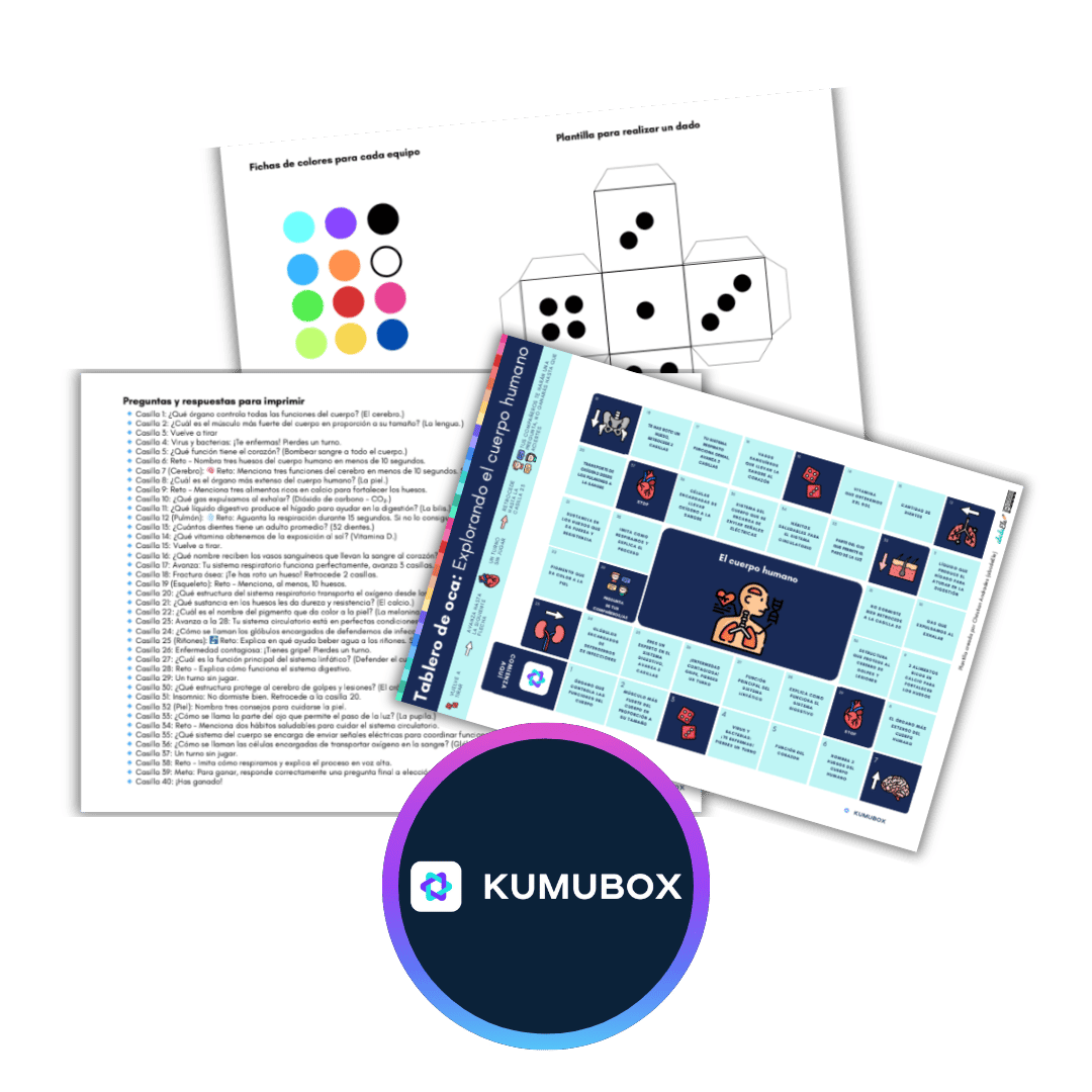 122.6. Oca Explorando el cuerpo humano - Juego gamificado para aprender biología