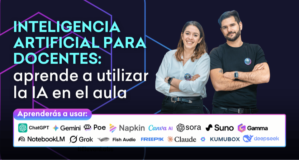 en este curso aprenderás a utilizar la inteligencia artificial para mejorar la experiencia educativa de los estudiantes no importa de qué nivel o asignatura sea...