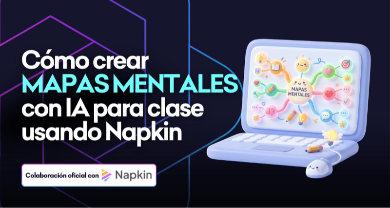 Aprende a dominar Napkin AI para transformar tus textos en mapas mentales y diagramas profesionales al instante.