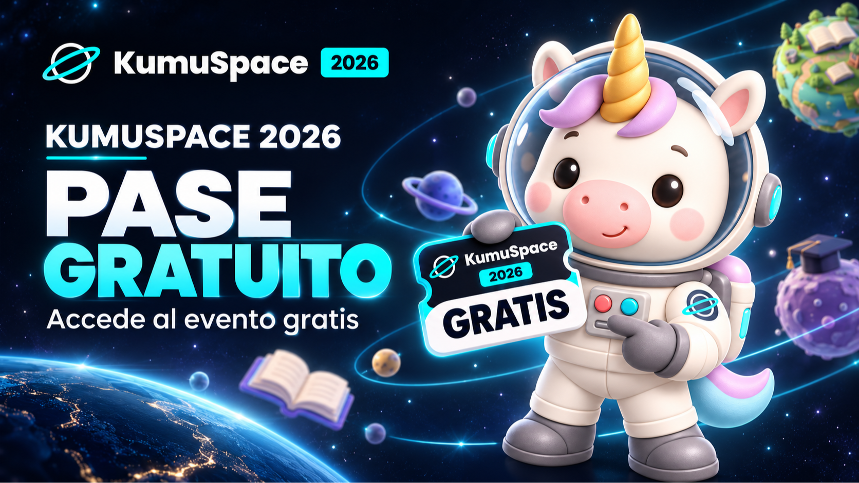 KumuSpace 2026: formación online gratuita para docentes sobre IA, metodologías activas e innovación educativa. ¡Aprende, inspírate y transforma tus clases!