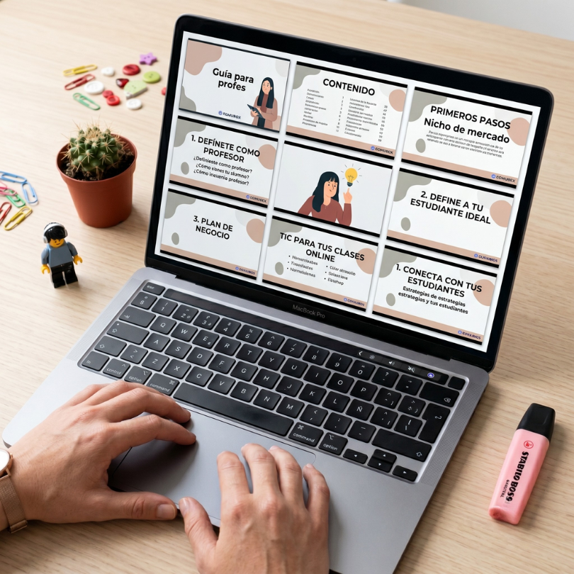 esta guía práctica para profesores ofrece consejos clave para comenzar a dar clases de idiomas online desde cómo definir tu nicho de enseñanza hasta herramienta...