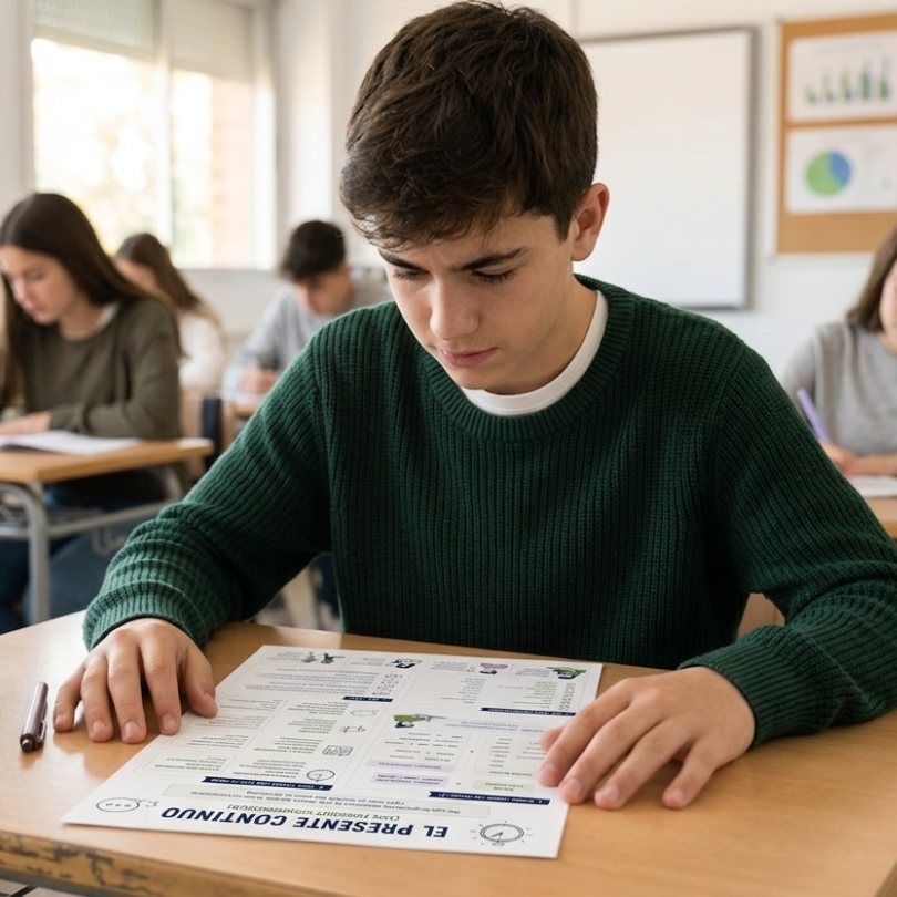 Descarga este set completo de infografías visuales sobre los tiempos verbales en español para niveles GCSE (Foundation y Higher). Incluye conjugaciones.