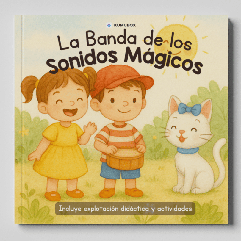 Cuento infantil para trabajar el lenguaje musical y la expresión artística, ideal para educación infantil y primaria, con actividades de escucha y creatividad