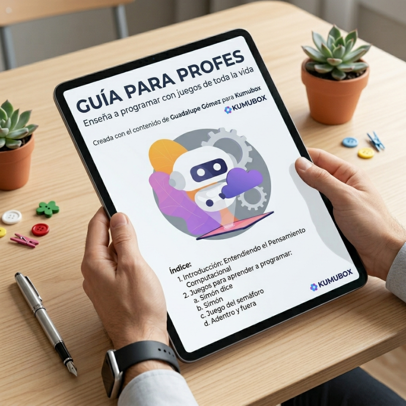 esta guía didáctica introduce el pensamiento computacional a través de juegos tradicionales convirtiéndolos en herramientas para aprender programación ideal par...