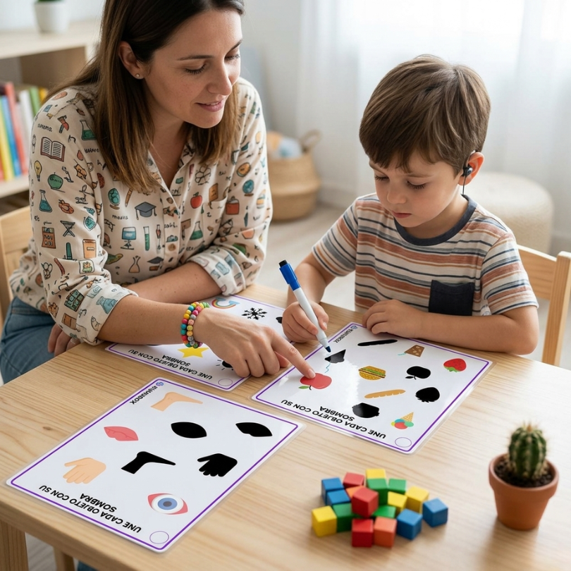 este recurso educativo incluye un tarjetero con 6 tableros diseñados para ayudar al alumnado con trastorno del espectro autista tea a desarrollar habilidades de...