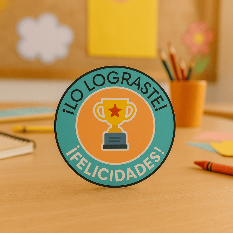 Tarjetas motivadoras para premiar el esfuerzo y reforzar la autoestima del alumnado mediante privilegios positivos y mensajes inspiradores.