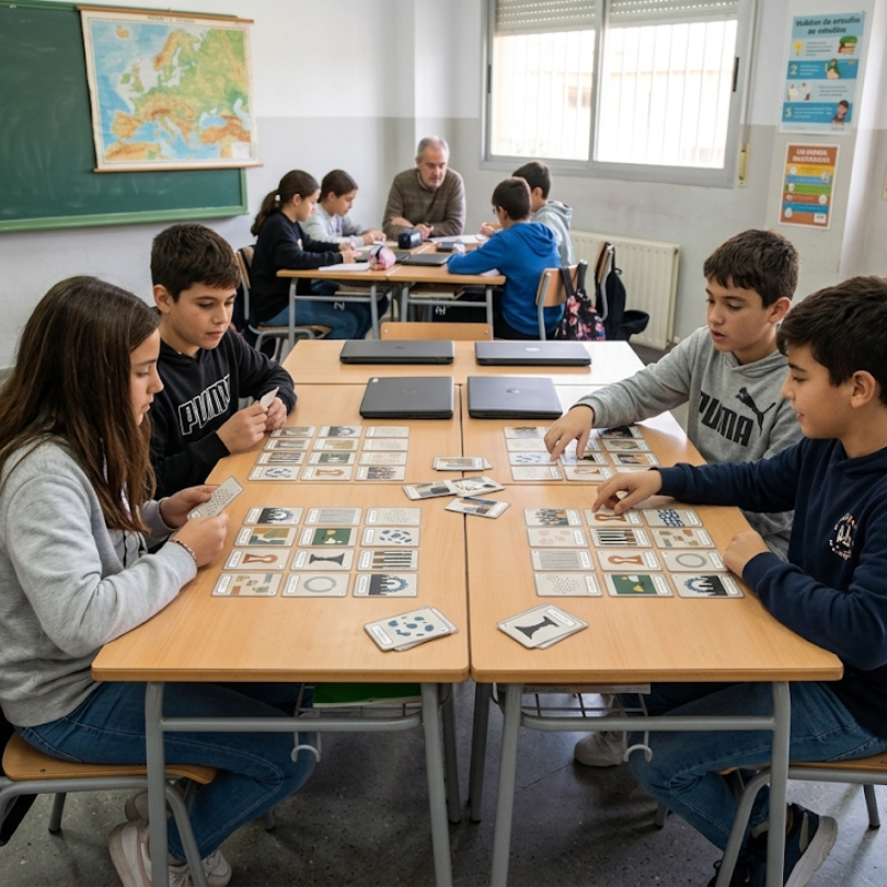 Descarga Lo que el ojo no ve, un juego de mesa en PDF para 1º de ESO (EPVA). Explora las leyes de la Gestalt, las ilusiones ópticas y la percepción visual