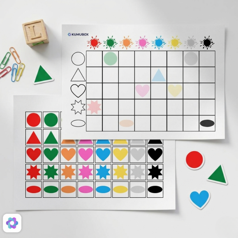 este recurso educativo incluye un tablero y 40 fichas diseñadas para trabajar la lógica y el razonamiento en alumnado con tea el tablero presenta códigos en sus...