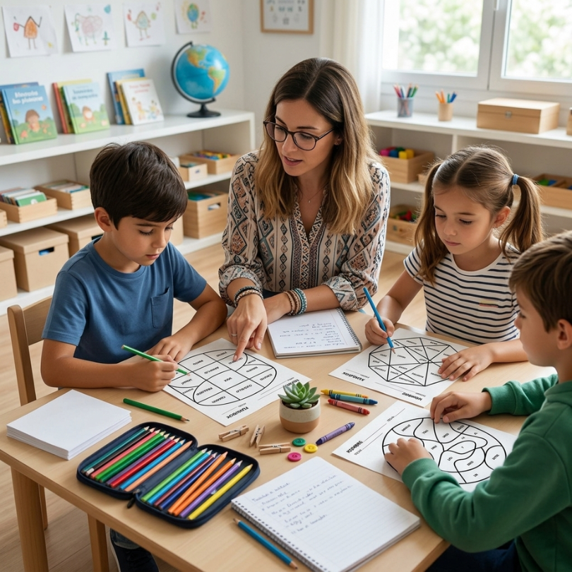 este recurso incluye un conjunto de cinco fichas didácticas diseñadas para ayudar a los estudiantes del segundo ciclo de primaria a identificar clasificar y tra...