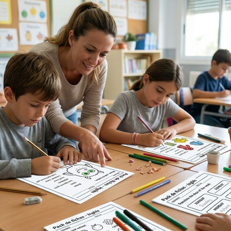 un conjunto de 10 hojas de trabajo imprimibles diseñadas para ayudar a los estudiantes de primaria a repasar y reforzar conceptos clave del idioma inglés los te...