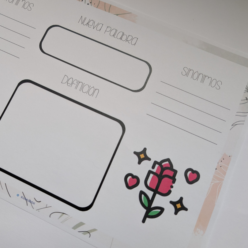 Actividad creativa para inventar nuevas palabras, desarrollar la competencia lingüística y fomentar la expresión oral y escrita desde infantil hasta primaria.