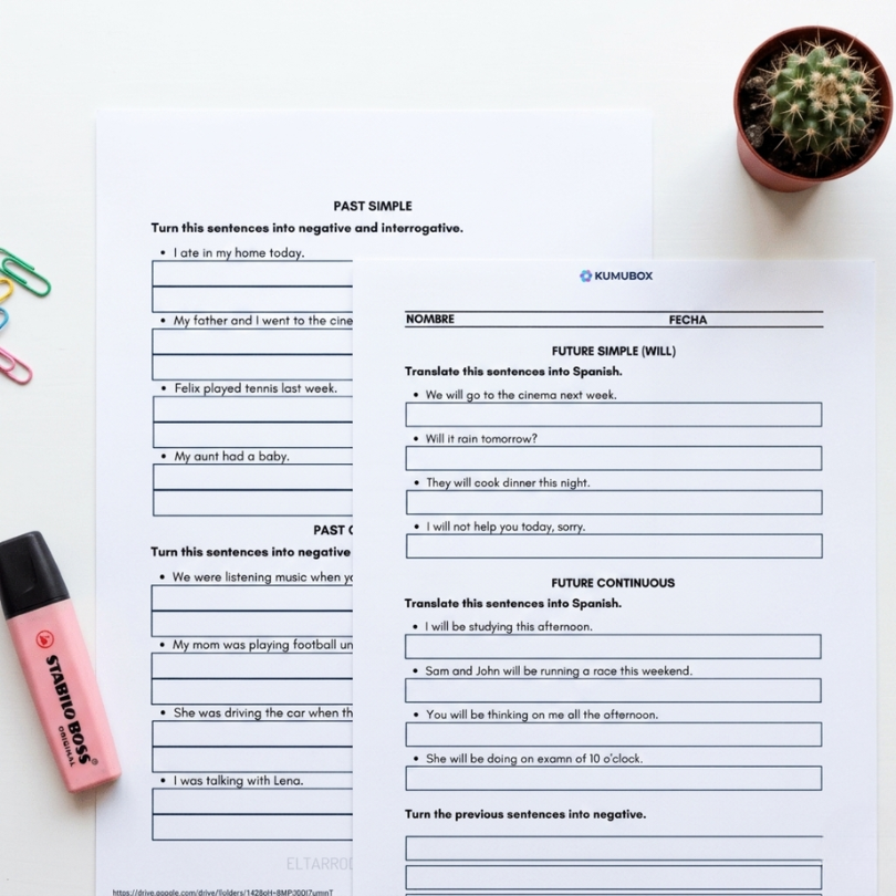 un conjunto de 10 hojas de trabajo imprimibles diseñadas para ayudar a los estudiantes de primaria a repasar y reforzar conceptos clave del idioma inglés los te...