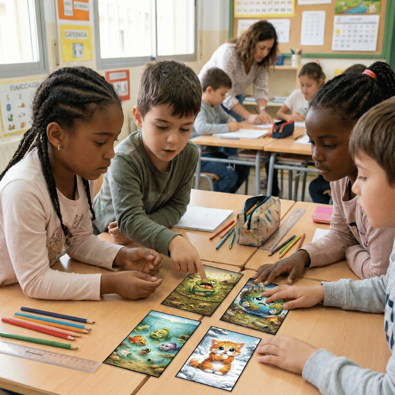 Recurso educativo para Educación Infantil (3, 4 y 5 años) para trabajar el respeto y la protección del medio natural mediante juego simbólico.