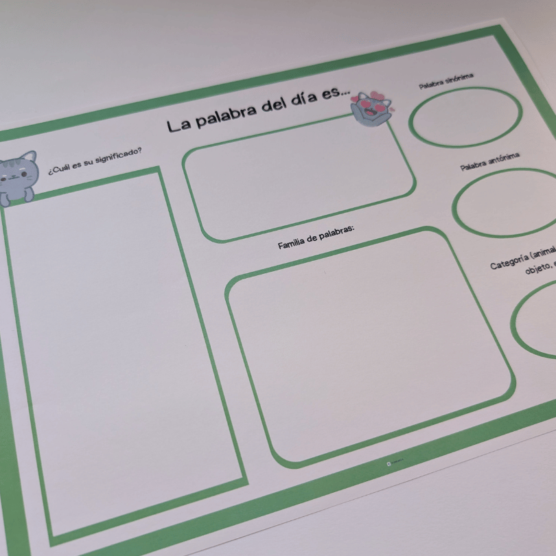 Material para trabajar el vocabulario, la comprensión semántica y la expresión oral en infantil y primaria. Ideal para logopedia, audición y lenguaje.