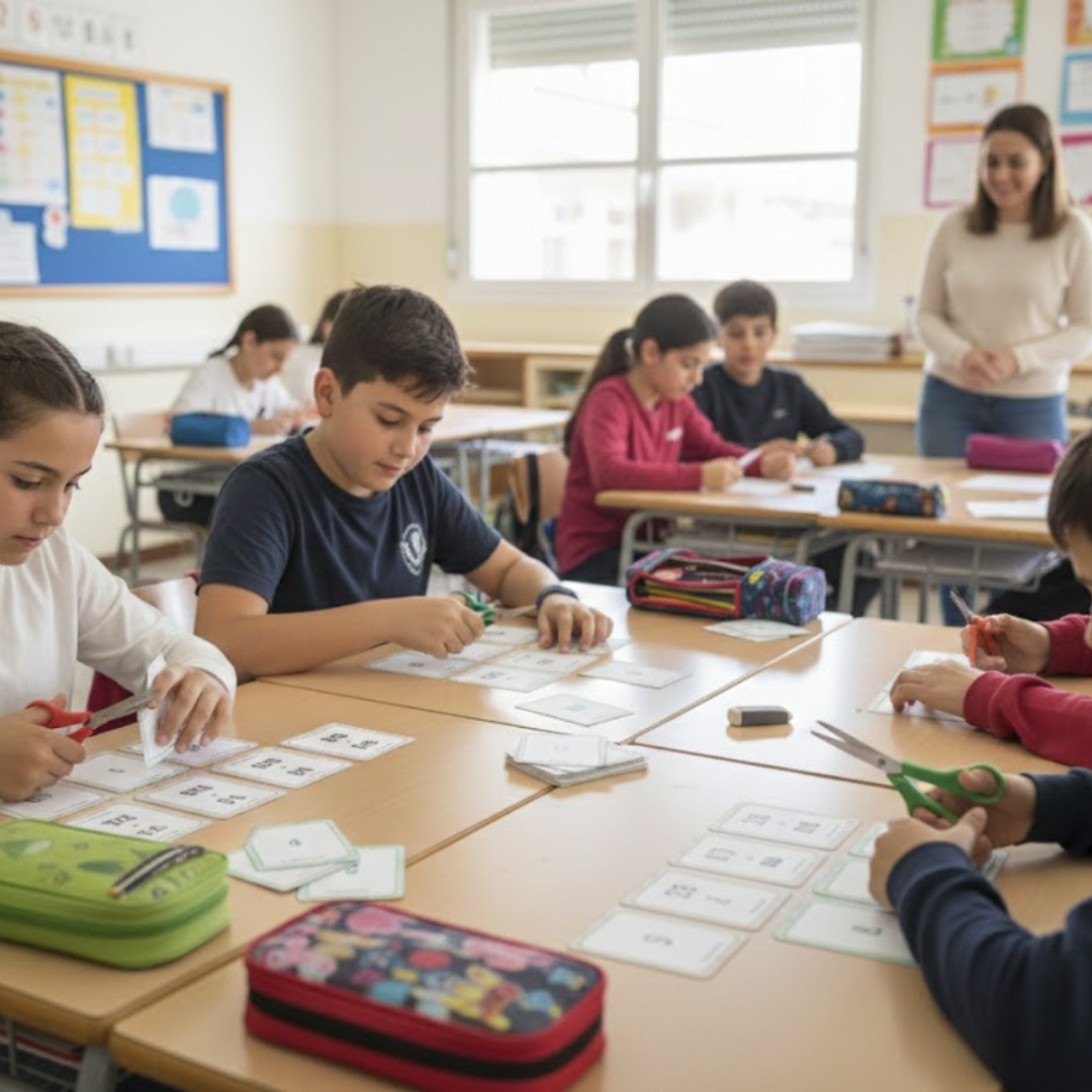 Recurso educativo multilingüe para trabajar estrategias de cálculo mental en Educación Primaria, fomentando la agilidad, el razonamiento matemático.