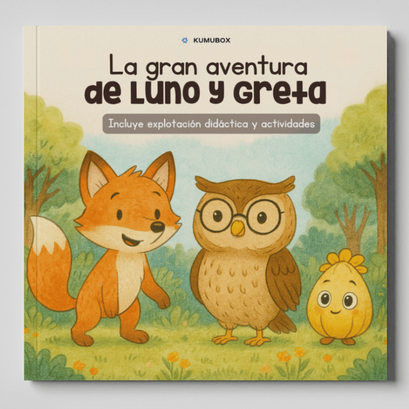 Cuento ilustrado para infantil y primaria que fomenta la exploración del entorno natural, el respeto ambiental y el desarrollo de competencias sociales.