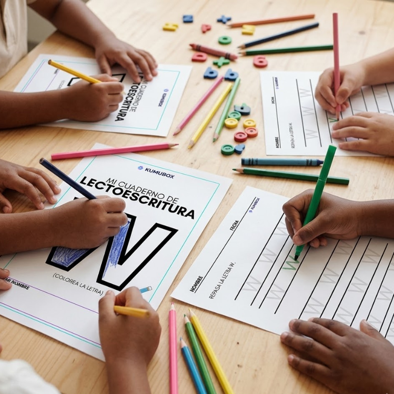 este cuadernillo de lectoescritura está diseñado para trabajar con alumnos de infantil el reconocimiento trazo y uso de la letra w contiene 10 fichas fotocopiab...