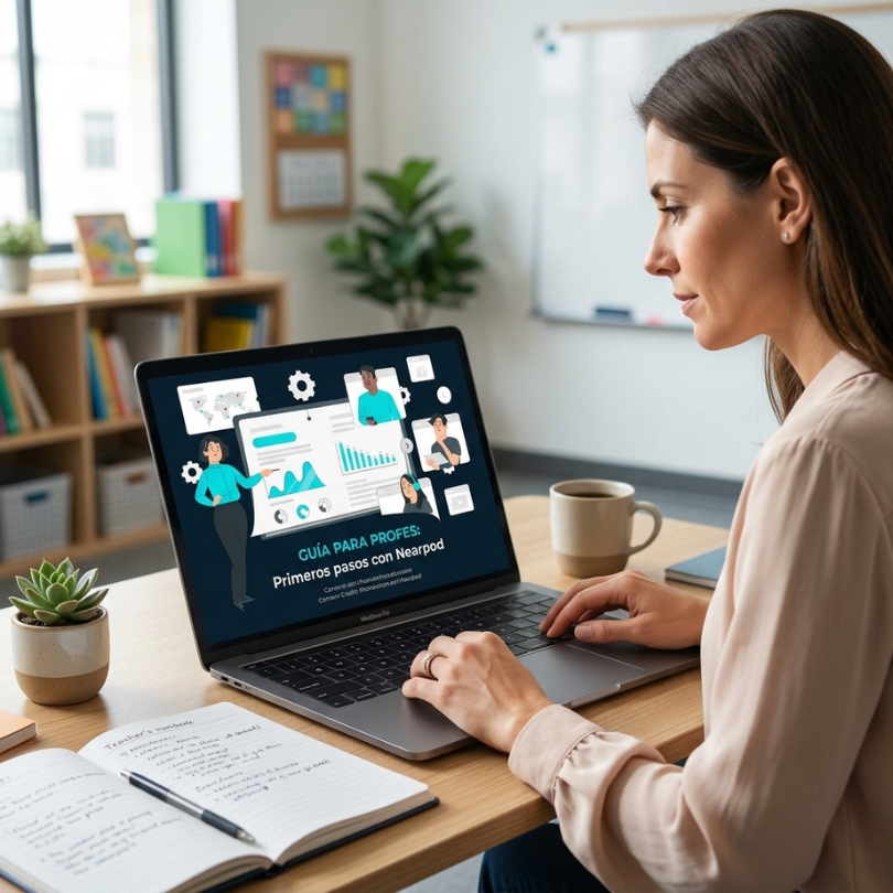 esta guía proporciona una introducción completa a nearpod una herramienta digital para la creación de presentaciones interactivas y actividades en el aula inclu...