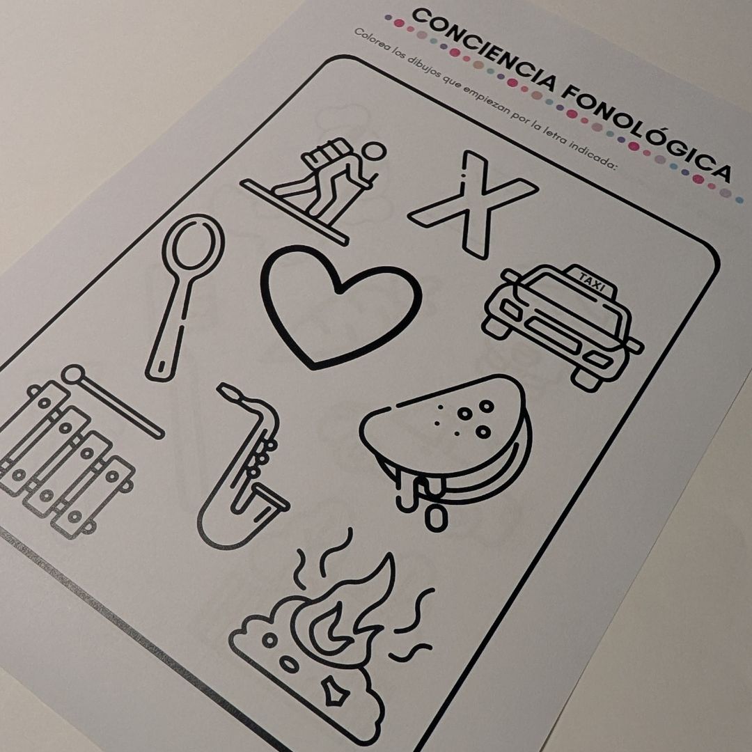 Recurso educativo para trabajar la conciencia fonológica con las letras Z, Y y X en infantil y primaria. Incluye actividades lúdicas