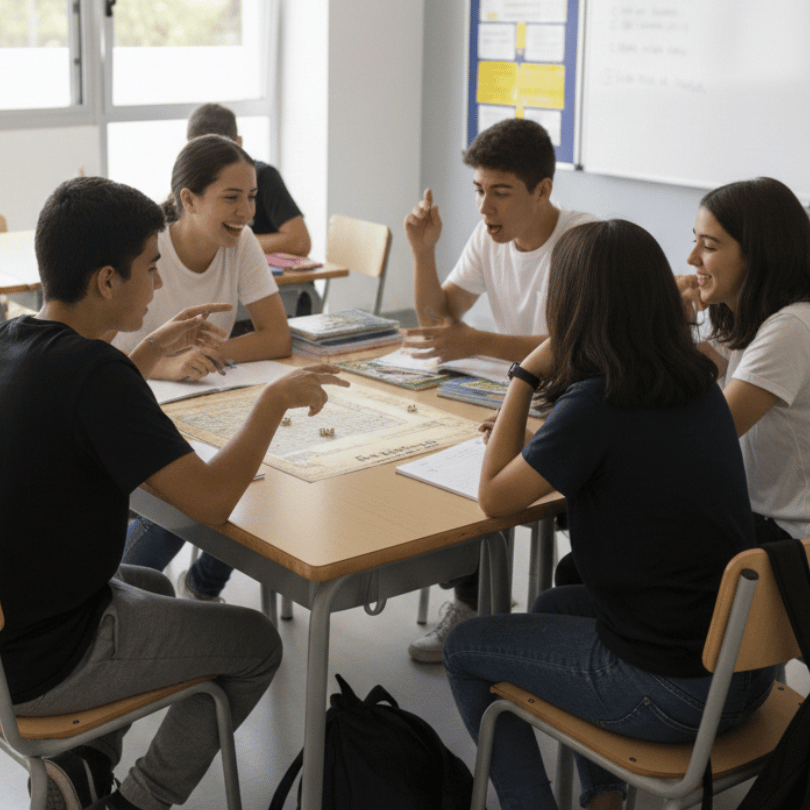 Descarga el tablero 6x6 de San Agustín para Historia de la Filosofía en 2.º de Bachillerato. Un recurso gamificado para repasar conceptos clave como fe-razón.