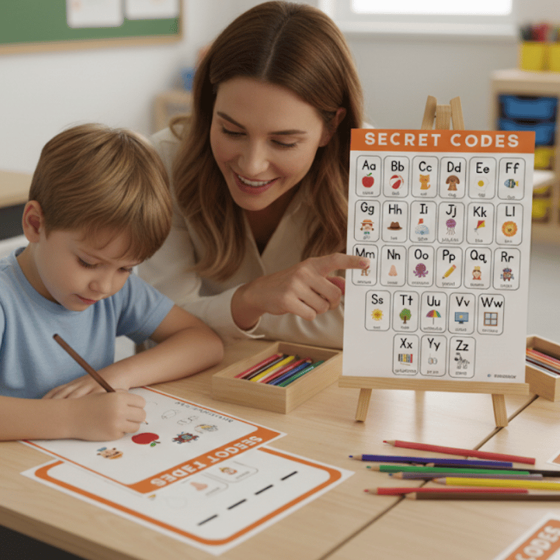 Recurso educativo en inglés para Educación Primaria diseñado para trabajar la construcción de oraciones y la gramática básica. Ideal para desarrollar la CL.