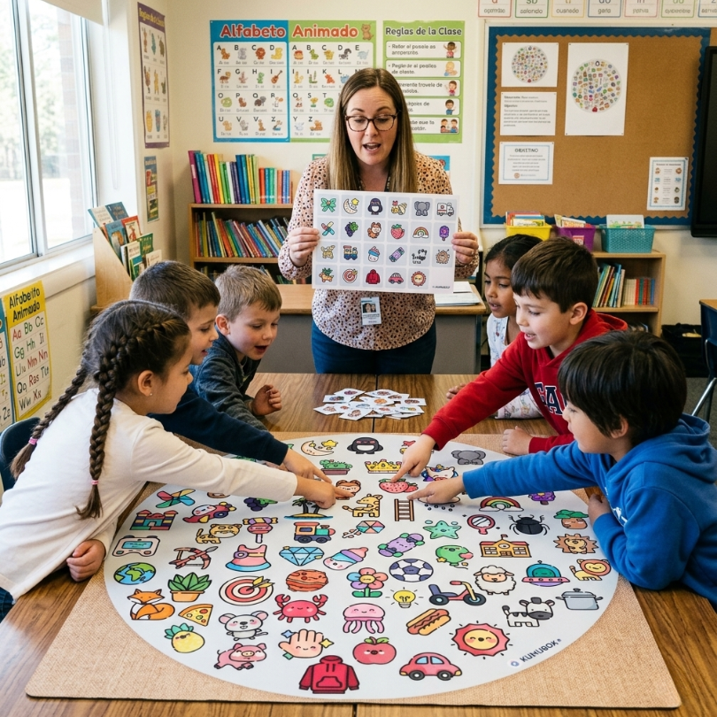 el famoso juego de lince ha sido adaptado para trabajar vocabulario en el aula de forma lúdica mediante tarjetas con sílabas iniciales los estudiantes deberán e...