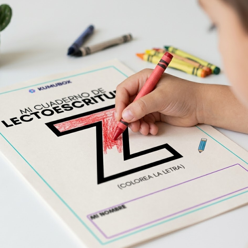 este cuadernillo individual de lectoescritura está diseñado para ayudar a los niños de educación infantil a familiarizarse con la letra z a través de actividade...