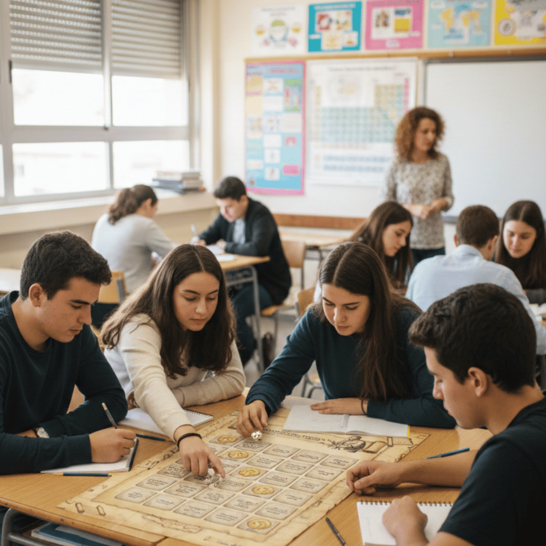 Descarga este tablero 6x6 de Aristóteles para repasar Historia de la Filosofía en 2.º de Bachillerato. Un recurso gamificado ideal para preparar la PAU y foment